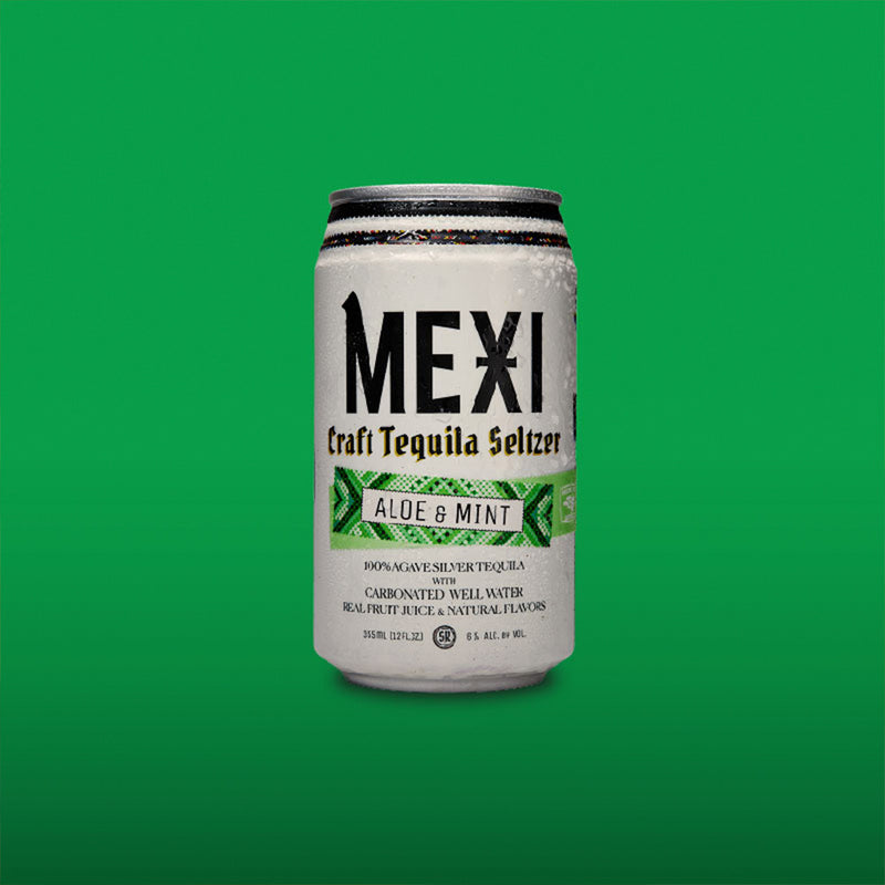 Can of Aloe Mint Mexi Seltzer