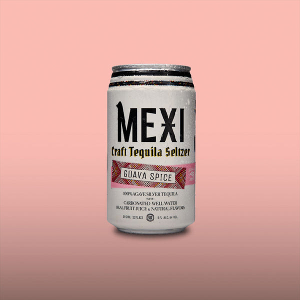 Can of Guava Spice Mexi Seltzer