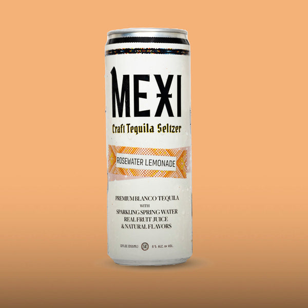 Can of Rosewater Lemonade Mexi Seltzer